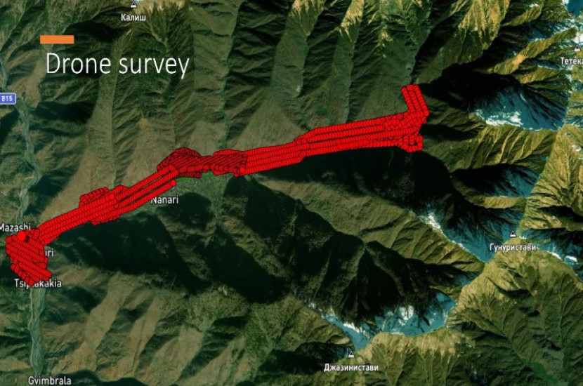 Drone photos are post-processed using advanced software such as Pix4D and Virtual Surveyor. 