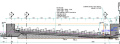 [Fish pass Longitudinal section]